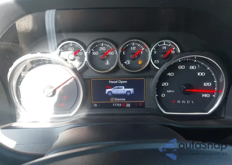 2021 Chevrolet Silverado 1500 4Wd Short Bed Lt Trail Boss z USA, uszkodzony, nr VIN 3GCPYFED8MG123150